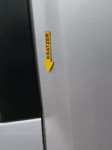 VW Caddy 3 2k Beifahrertür Tür hinten links silber LA7W Schiebetür Scheibe (200999)