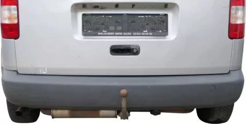 VW Caddy 2k Heckklappe mit Scheibe hinten silber LA7W -OHNE Anbauteile (201007)