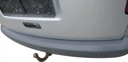 VW Caddy 2K Stoßstange hinten Heckstoßstange Stoßfänger grau graphit nicht lack (201009)