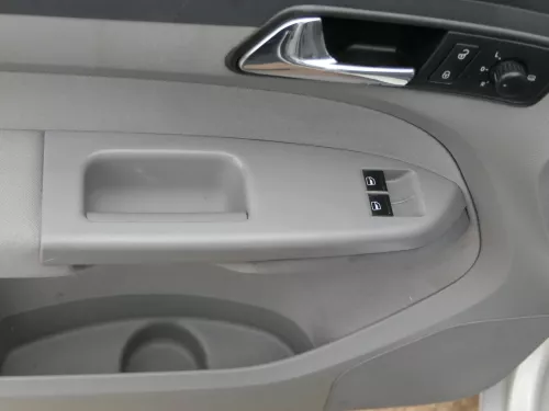 1x VW Caddy 3 2K Türverkleidung Verkleidung Tür vorne links grau (201012)