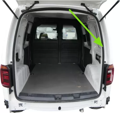 VW Caddy 2K SA Türdichtung Dichtung Tür hinten Heckklappe Klappe Kofferraum