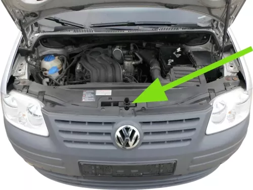 Touran Caddy 2K Motorhaube Motorhaubenschloß Schloß Klappenschloß vorn 1T0823509