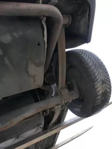 VW Caddy 2K Auspuff Endschalldämpfer Mittelschalldämpfer Endtopf BSX (201066)