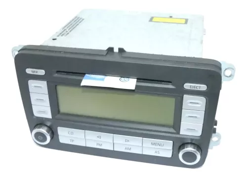VW Golf 5 V Plus 6 VI Touran Caddy CD Radio RCD 300 5M0035186B mit Code
