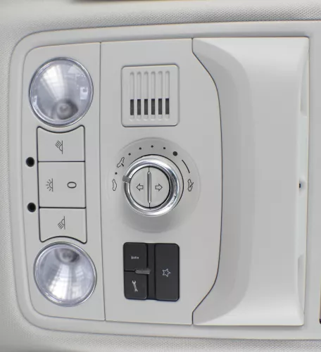 VW Tiguan Innenraumleuchte Leuchte innen Leselampe Leseleuchte 1K8947106C grau