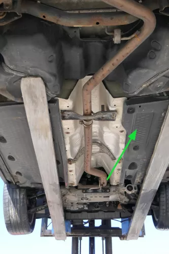 VW Tiguan 5N Unterbodenverkleidung Verkleidung links unten Abdeckung 5N0825202D (200609)
