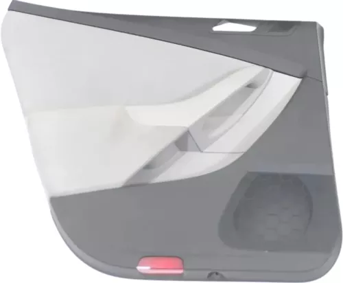 1x Passat 3C Kombi Türverkleidung Verkleidung Tür hinten links grau