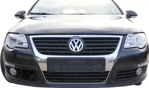 VW Passat 3C Kombi Stoßstange vorne Stoßfänger schwarz LC9Z +Grill