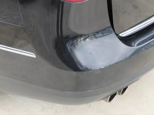 VW Passat 3C Kombi Stoßstange hinten Heckstoßstange schwarz LC9X Stoßfänger (201097)