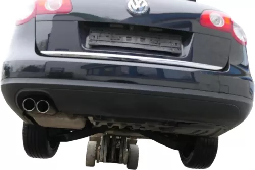 VW Passat 3C Kombi Stoßstange hinten Heckstoßstange schwarz LC9X Stoßfänger (201097)