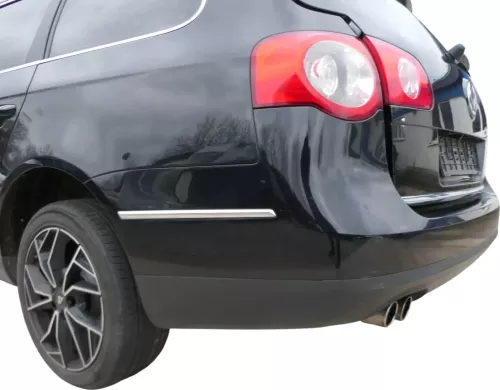 VW Passat 3C Kombi Stoßstange hinten Heckstoßstange schwarz LC9X Stoßfänger (201097)