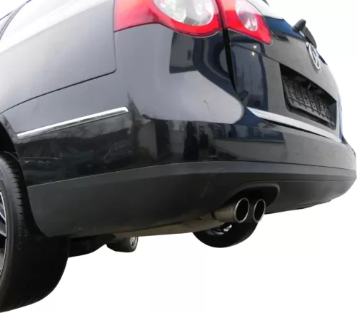 VW Passat 3C Kombi Stoßstange hinten Heckstoßstange schwarz LC9X Stoßfänger (201097)