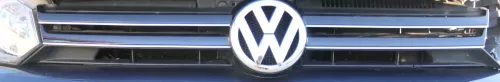 VW Golf 6 5K Grill Kühlergrill VW Zeichen Logo grau LC5F blau 5K0853651AM (201146)