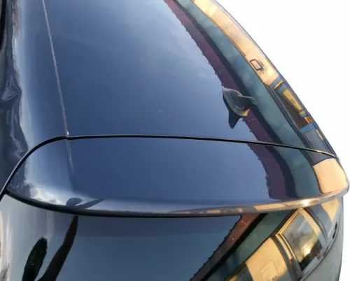 VW Golf 6 5K 1K Heckklappe hinten Kofferraumklappe Scheibe blau LC5F grau (201155)