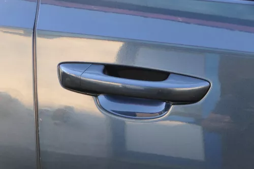 1x Golf 6 5K Türgriff Tür Griff vorne / hinten rechts außen blau LC5F 1K8837205E