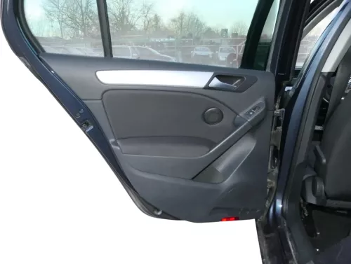 1x VW Golf 6 5K Türverkleidung Verkleidung Tür hinten links 4/5-Türer schwarz