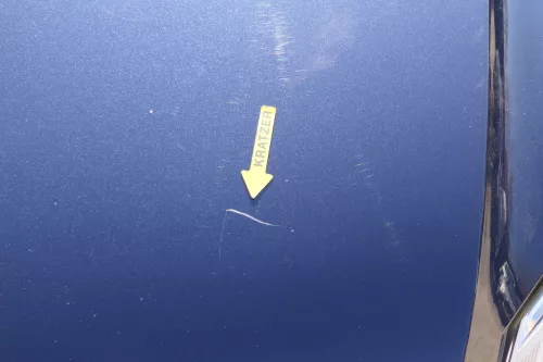 VW Tiguan 5N Motorhaube Klappe vorne vorn Haube blau LH5X (201209)