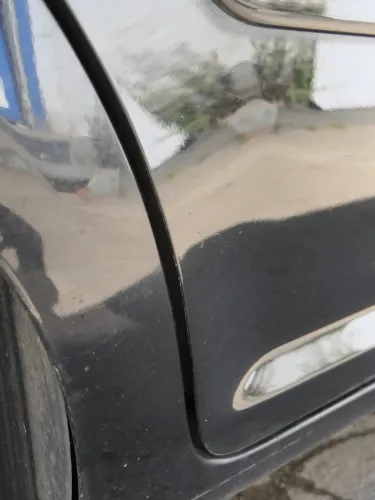 VW Touran 1T 1T3 Tür hinten rechts schwarz LC9X  - ohne Anbauteile (201214)