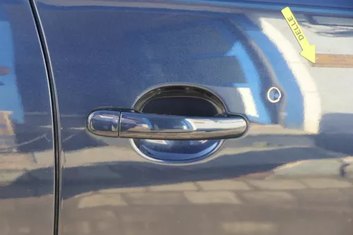 VW Tiguan 5N Tür Beifahrertür vorne rechts blau LH5X (201227)