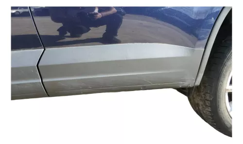 VW Tiguan 5N Tür hinten links blau LH5X (201229)