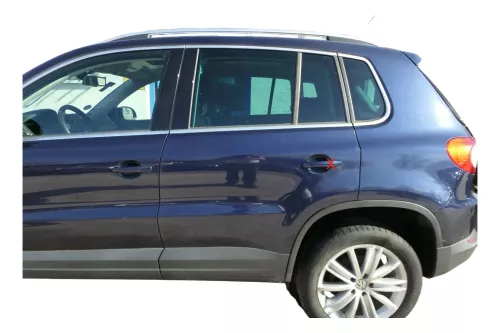 VW Tiguan 5N Tür hinten links blau LH5X