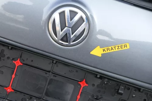 Golf 5 6 Kombi Variant AJ5 hinten Heckklappe mit Scheibe Deckel grau LD7X (201377)