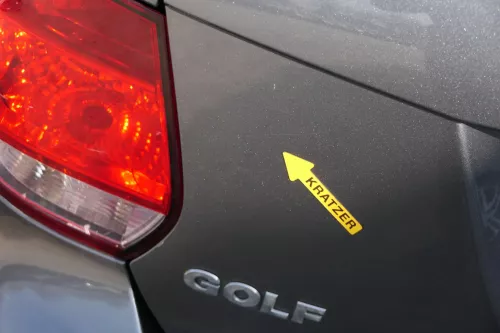 Golf 5 6 Kombi Variant AJ5 hinten Heckklappe mit Scheibe Deckel grau LD7X (201377)