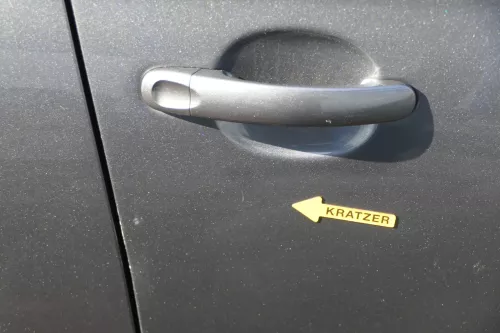 Golf 5 1K5 + 6 nur Kombi / Variant Tür vorne rechts Beifahrertür grau LD7X (201382)