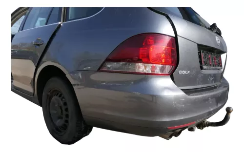 VW Golf 5 + 6 Kombi Avant Stoßstange hinten Heckstoßstange grau LD7X Spoiler PDC (201384)