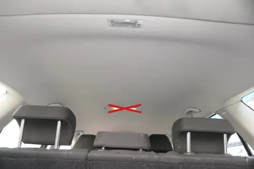 VW Golf 5 + 6 Variant Kombi 1K AJ5 Himmel Dachhimmel Dach oben grau CG (201402)