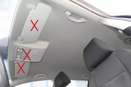 VW Golf 5 + 6 Variant Kombi 1K AJ5 Himmel Dachhimmel Dach oben grau CG