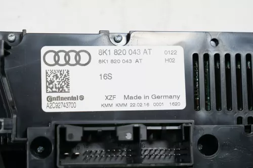 Audi A4 8K A5 Steuergerät Klimaanlage Klimabedienteil 8K1820043AT ORIGINAL NEU (201284)