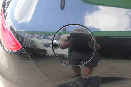 Seat Leon 1P Tankdeckel Deckel Tank Tankverschluß schwarz LC9Z metallic