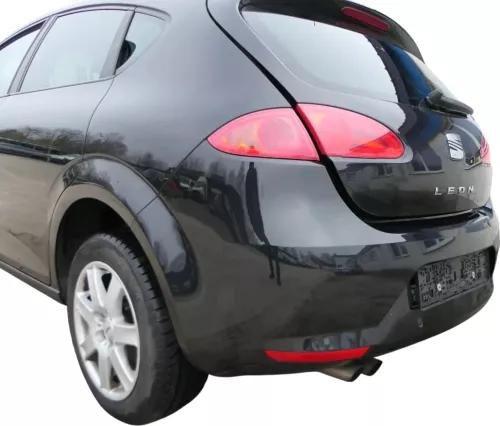 Seat leon 1P Stoßstange Heckstoßstange hinten schwarz LC9Z metallic (201439)