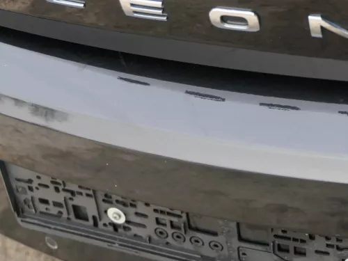 Seat leon 1P Stoßstange Heckstoßstange hinten schwarz LC9Z metallic (201439)