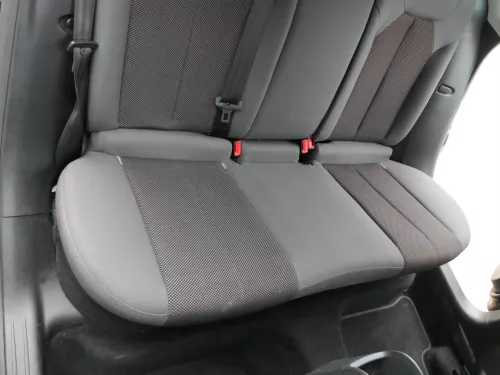 Leon 1P Sitz Sitze hinten Rückbank Rücksitzbank 3 Punkt Lehne uranograu grau (201461)