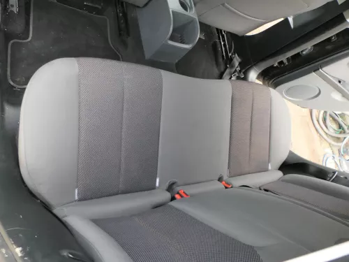 Leon 1P Sitz Sitze hinten Rückbank Rücksitzbank 3 Punkt Lehne uranograu grau (201461)