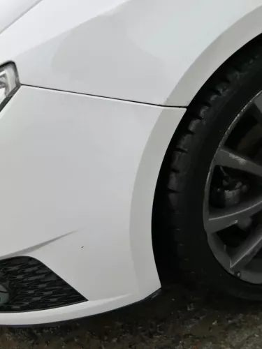 Seat Ibiza 6J Stoßstange Frontstoßstange vorne weiß LB9A 6J0807217H Spoiler (201538)