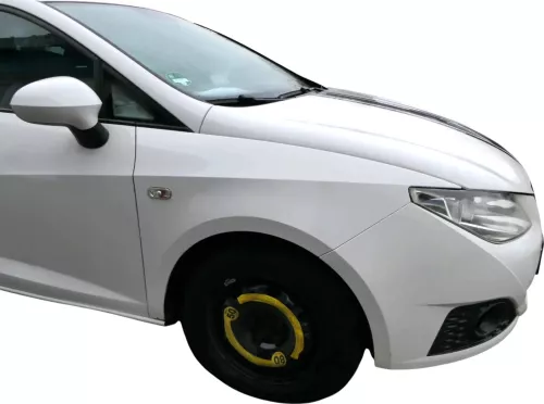 Seat Ibiza 6J Kotflügel vorne rechts weiß LB9A 6J0821022A (201540)