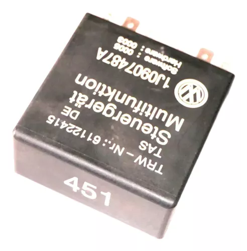 Audi A4 B5 A6 VW Sharan Passat 3B Relais 451 Multifunktion Lenkrad 1J0907487A