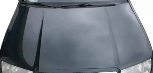 Skoda Fabia 6Y Motorhaube Klappe vorne grün LF8C vorn  (OHNEgrill!) (201599)