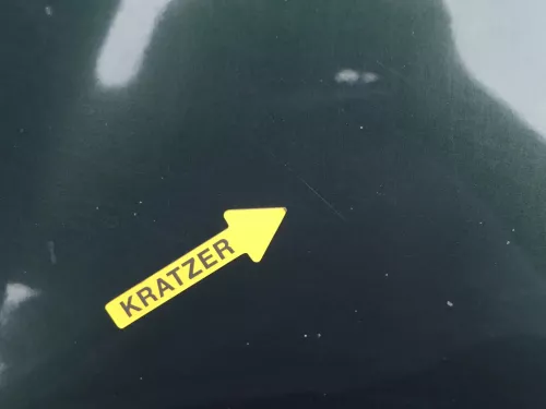 Skoda Fabia 6Y Motorhaube Klappe vorne grün LF8C vorn  (OHNEgrill!) (201599)