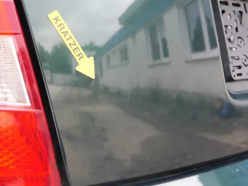 Fabia 6Y6 Schrägheck Heckklappe Kofferraumklappe hinten grün LF8T Scheibe (201602)