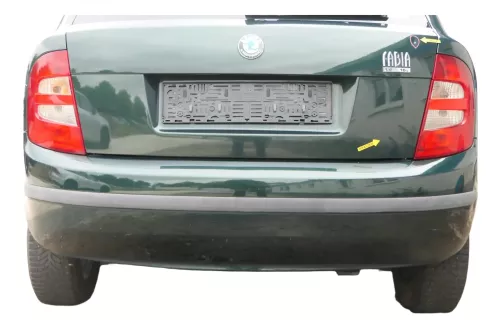 Fabia 6Y6 Schrägheck Heckklappe Kofferraumklappe hinten grün LF8T Scheibe (201602)