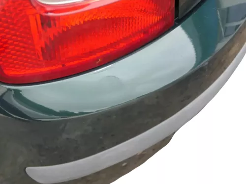 Skoda Fabia 6Y Schrägheck Stoßstange hinten Heckstoßstange grün LF8C (201605)