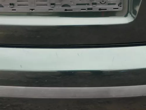 Skoda Fabia 6Y Schrägheck Stoßstange hinten Heckstoßstange grün LF8C (201605)