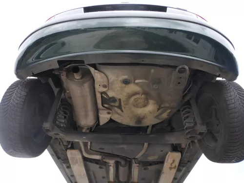 Skoda Fabia 6Y Schrägheck Stoßstange hinten Heckstoßstange grün LF8C (201605)