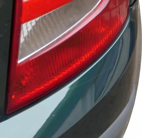 Skoda Fabia 6Y Schrägheck Stoßstange hinten Heckstoßstange grün LF8C (201605)