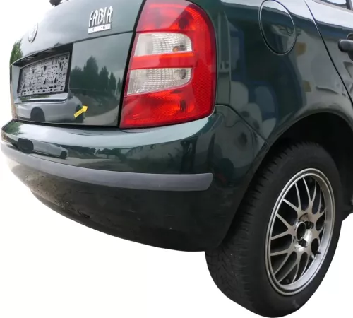 Skoda Fabia 6Y Schrägheck Stoßstange hinten Heckstoßstange grün LF8C (201605)