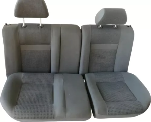 Polo 6N 6N2 Sitz Sitze hinten Rückbank Rücksitzbank getrennt teilbar mit Kopfstü (201606)